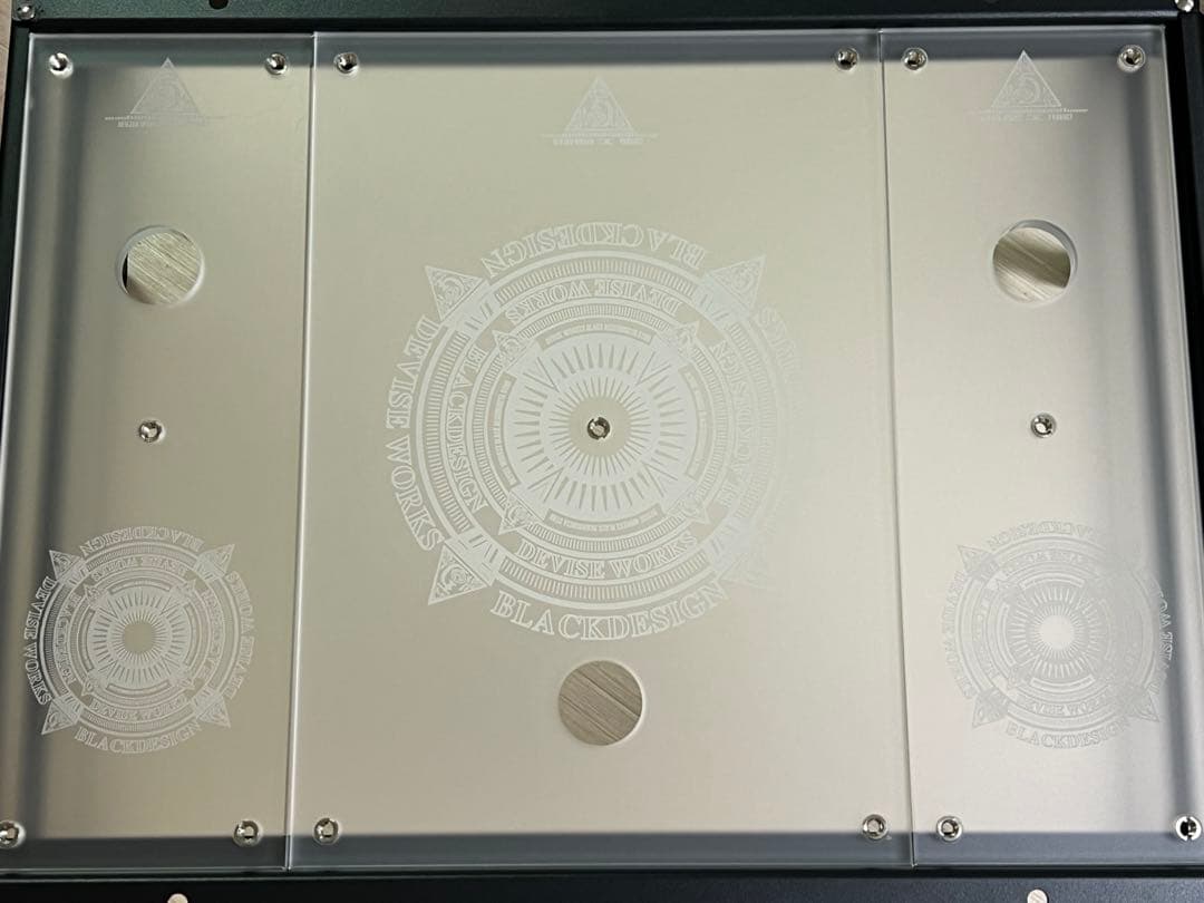 スノーピーク  peak IGT アクリル天板　三脚可能　収納付き　3枚