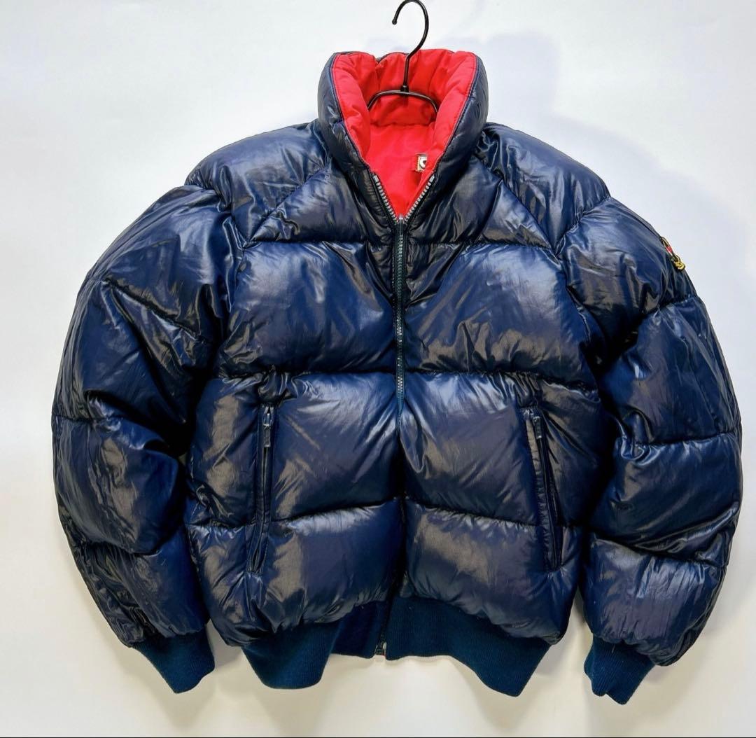 希少 MONCLER モンクレールダウンジャケット リバーシブル 80s - メルカリ