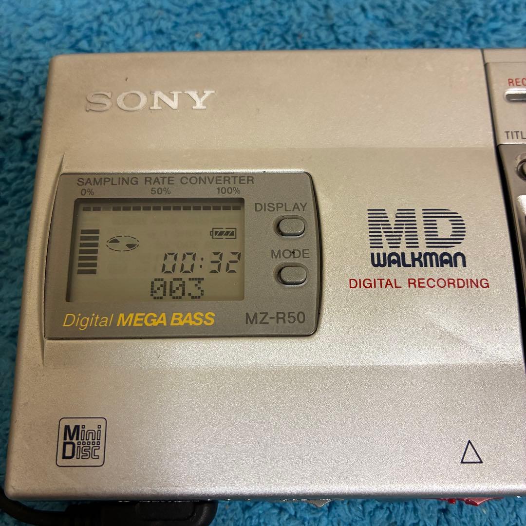 動作品 SONY MD WALKMAN MZ-R50