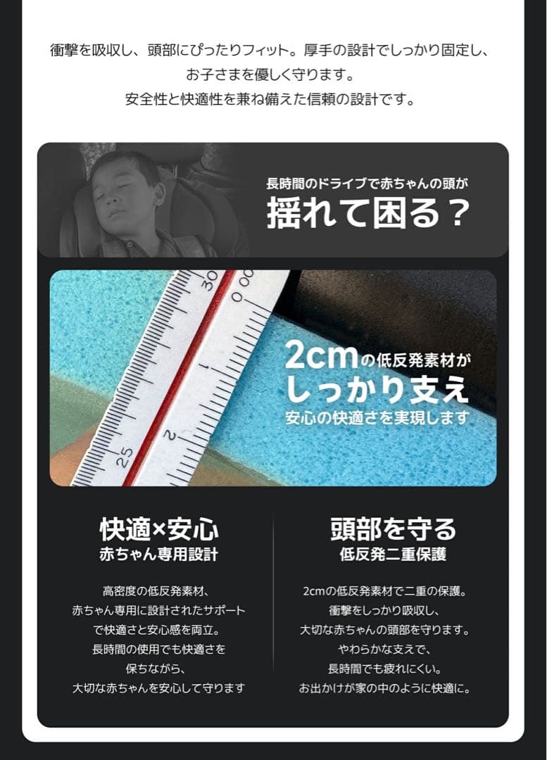 【新品】GU MODE 車用チャイルドシート 360度回転　ブルー