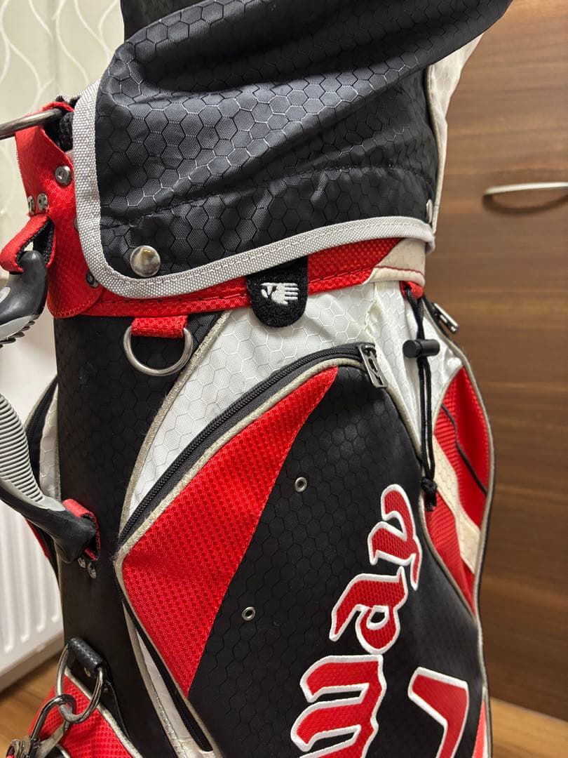 キャロウェイ Callaway キャディバッグ 赤黒