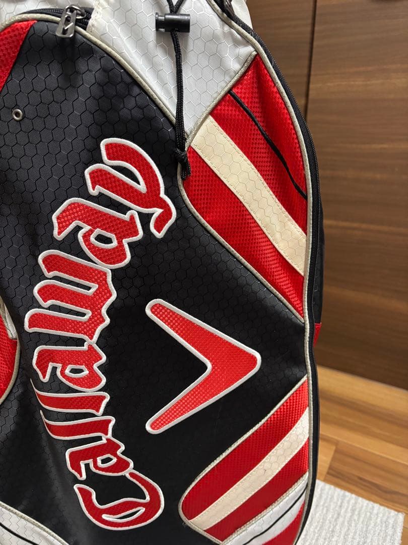 キャロウェイ Callaway キャディバッグ 赤黒