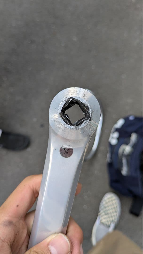 duraace fc-7600 165mm njs 左クランクのみ - メルカリ