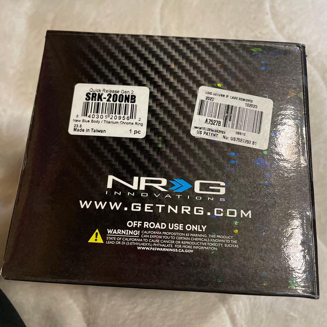 NRG Innovations SRK-200NB クイックリリース