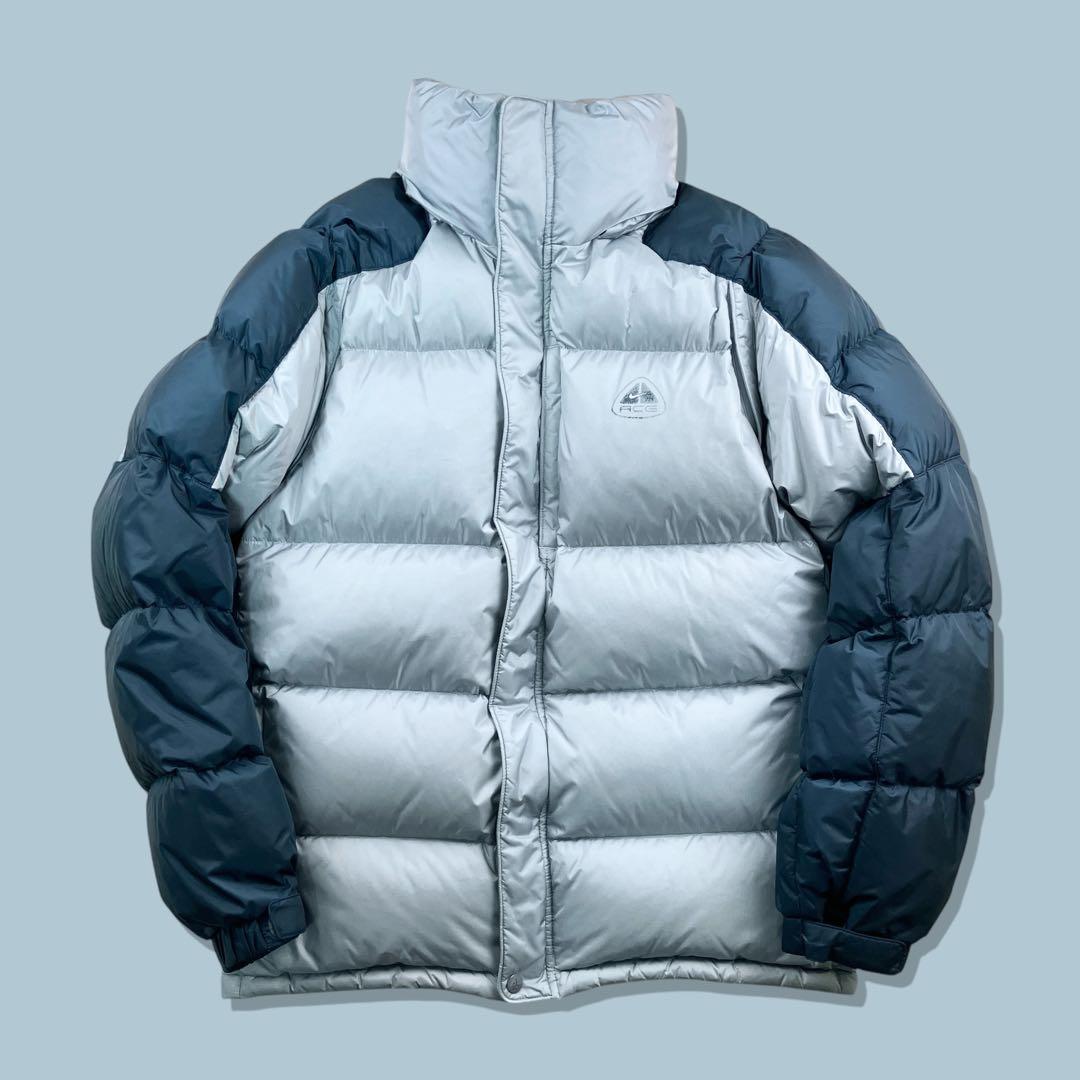 00s Y2K NIKE ACG ナイキ ツートンダウンジャケット パファー - メルカリ