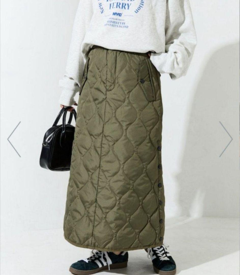 本日限定値下げ！【TAION】ダウンスカート　新品L