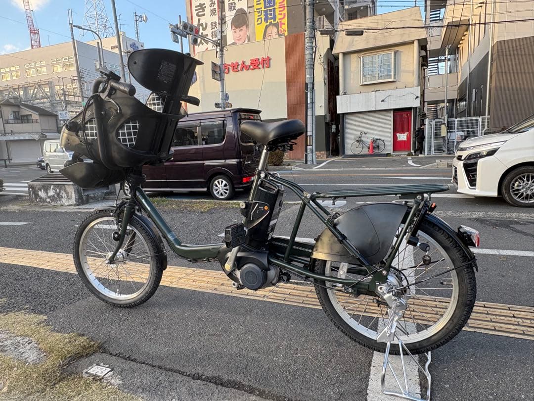 中古20インチPanasonic電動アシスト自転車　8.9Ah 大阪