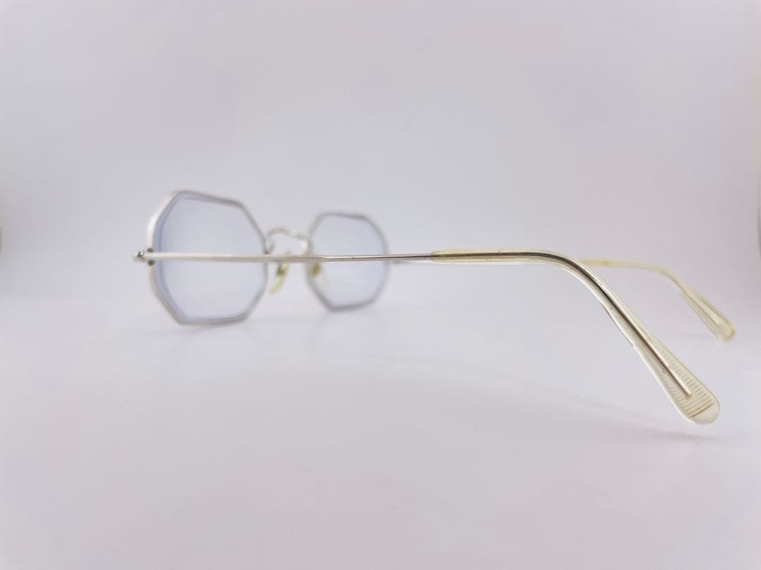 Algha 20 イギリス製 眼鏡 ビンテージ オクタゴンフレーム 希少 05