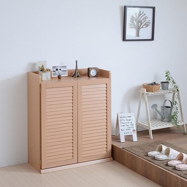 75㎝幅 開店記念セール！！ ルーバーシューズボックス 3