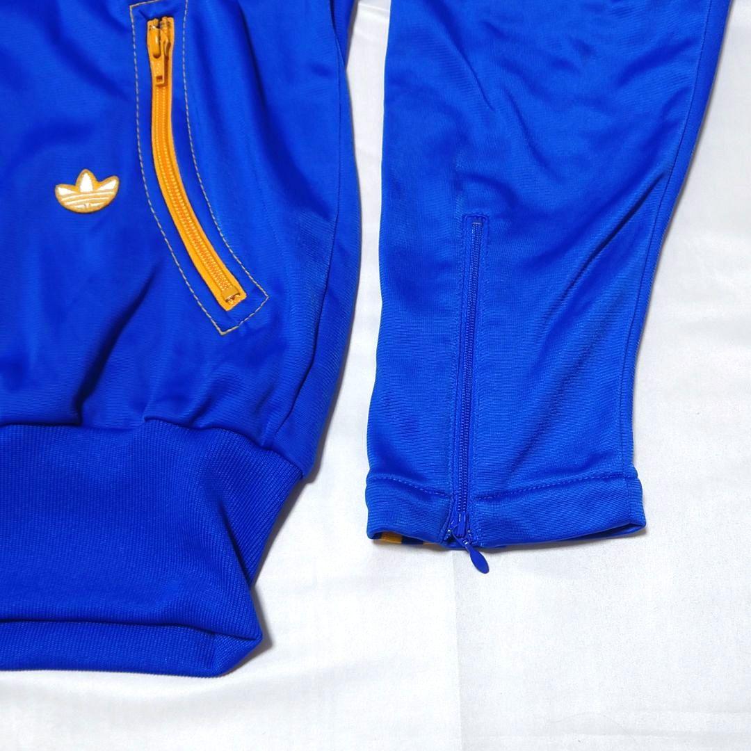 adidas トラックジャケット　万国旗タグ　曲がりポケット　70'S復刻