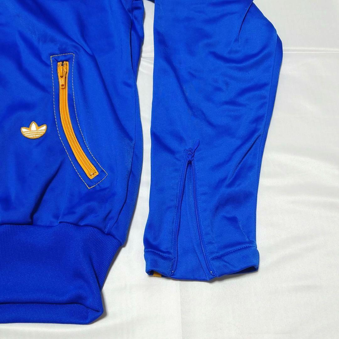 adidas トラックジャケット　万国旗タグ　曲がりポケット　70'S復刻