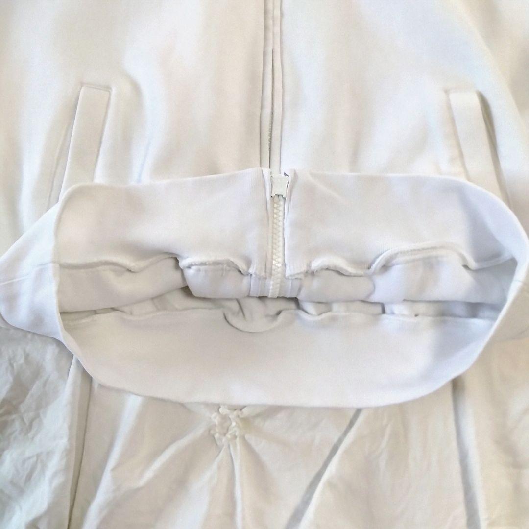 パーリーゲイツ 大きめ スウェット トラックジャケット ブルゾン ダブルジップ