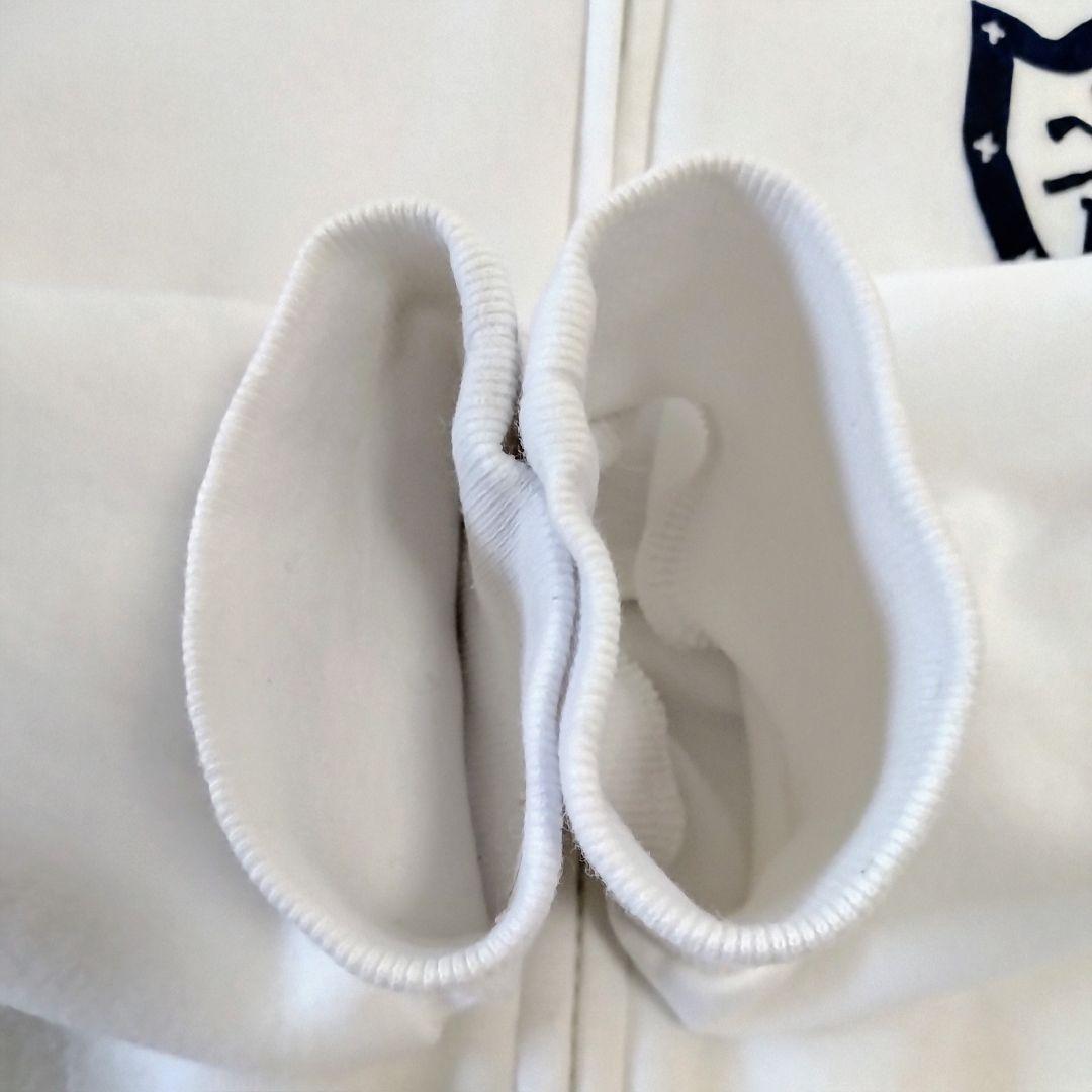 パーリーゲイツ 大きめ スウェット トラックジャケット ブルゾン ダブルジップ