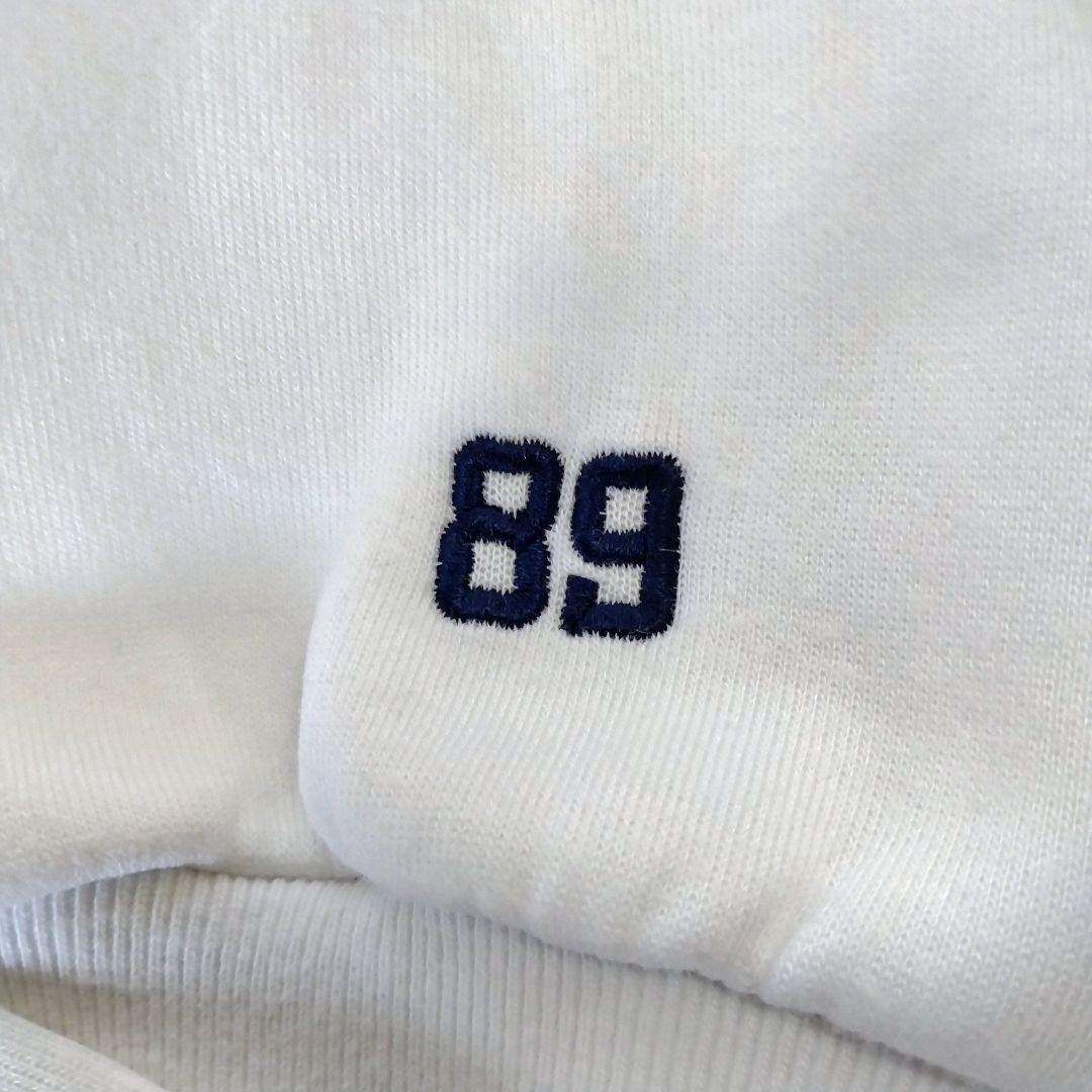 パーリーゲイツ 大きめ スウェット トラックジャケット ブルゾン ダブルジップ