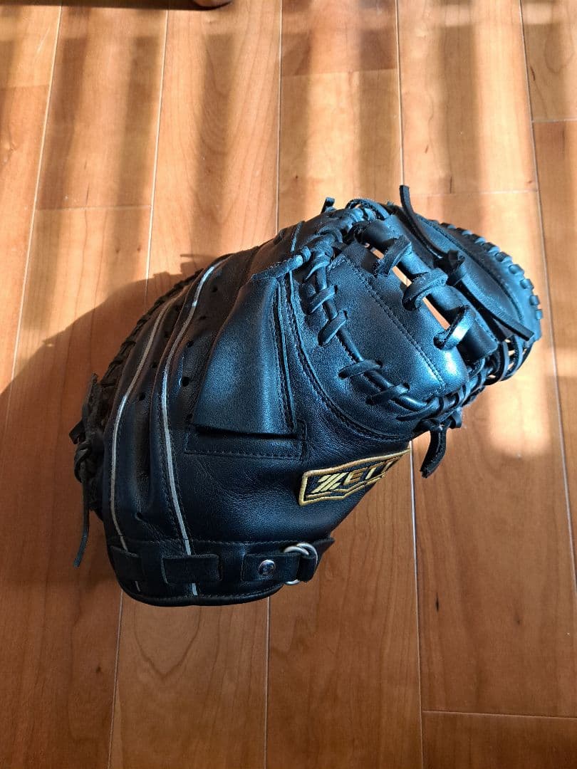 ZETT 軟式キャッチャーミット ブラック デュアルキャッチ