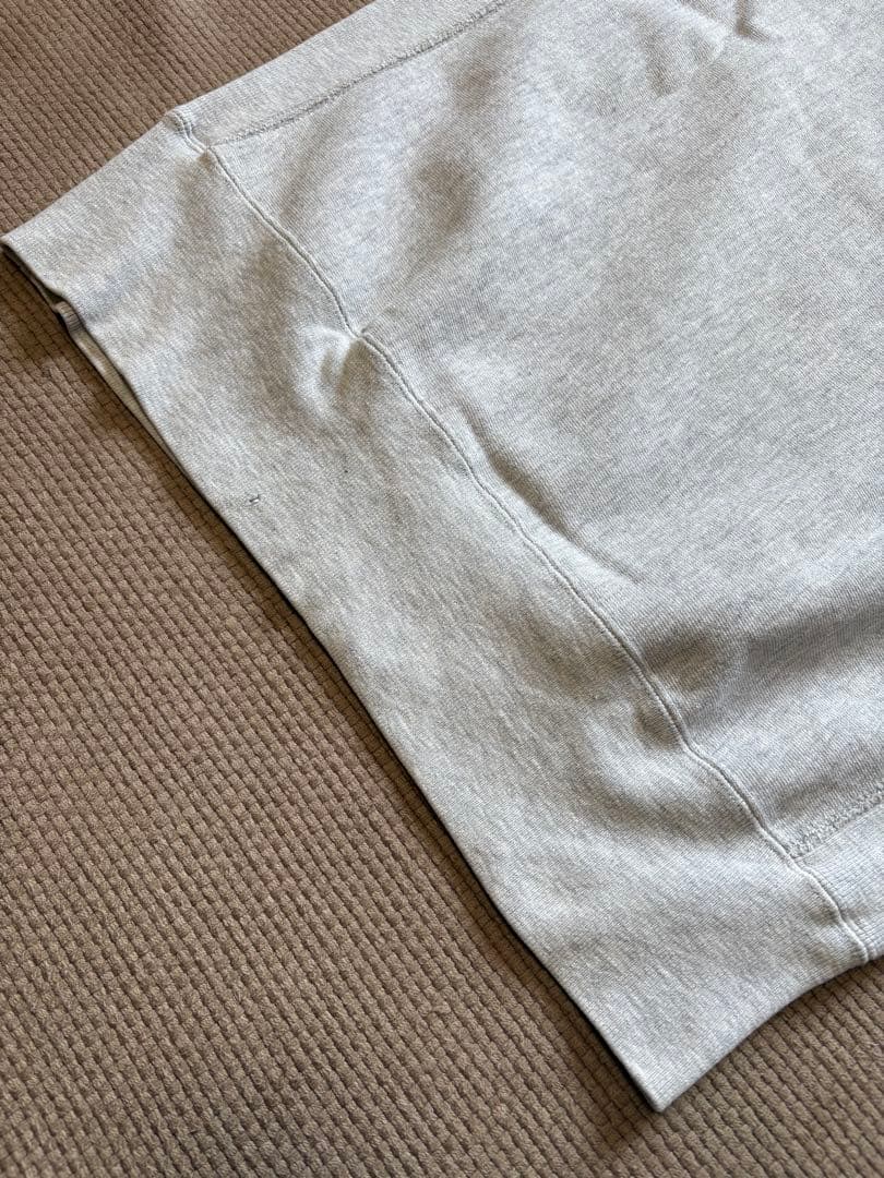 【希少！染み込み3段】￼ 90s リバースウィーブ 刺繍タグ カレッジ L