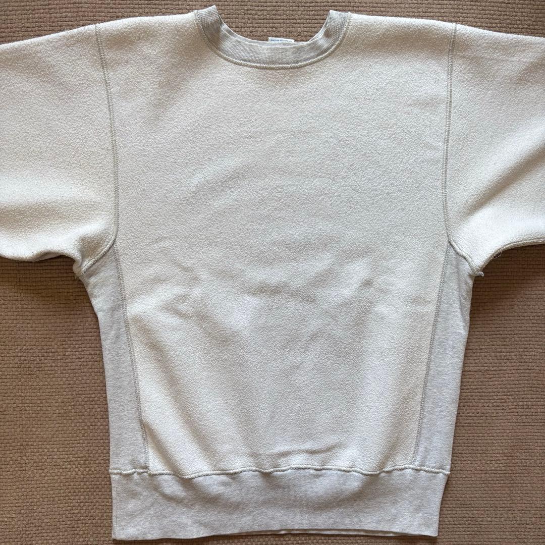 【希少！染み込み3段】￼ 90s リバースウィーブ 刺繍タグ カレッジ L