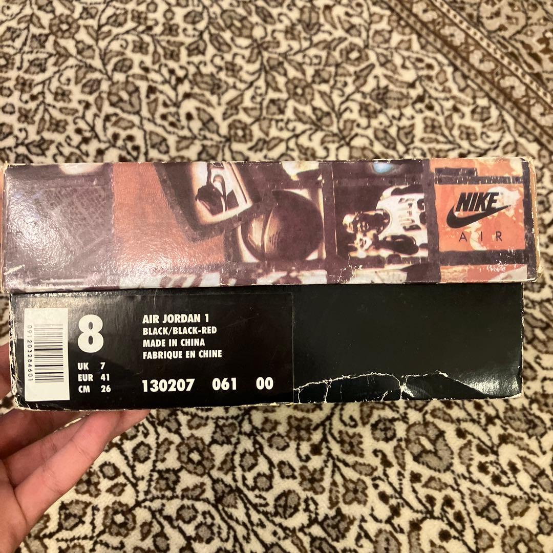 ま*お様 NIKE エアジョーダン1 ブレッド　94年製　 箱あり　26cm 加