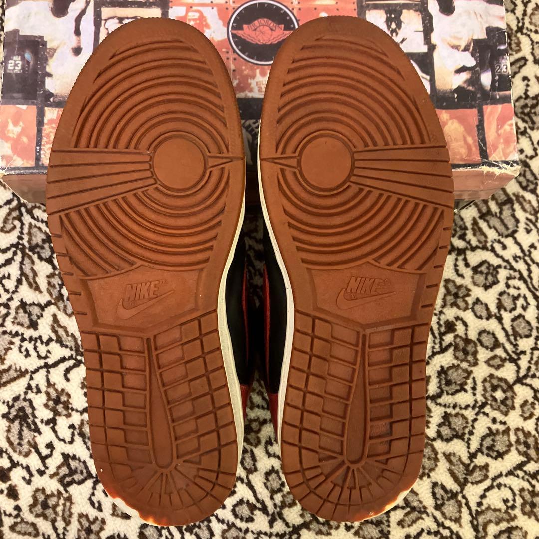 ま*お様 NIKE エアジョーダン1 ブレッド　94年製　 箱あり　26cm 加