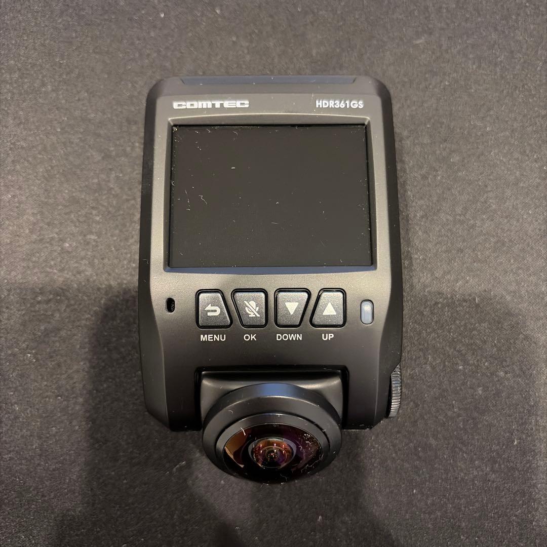 コムテック HDR361GS 360°ドライブレコーダー - メルカリ