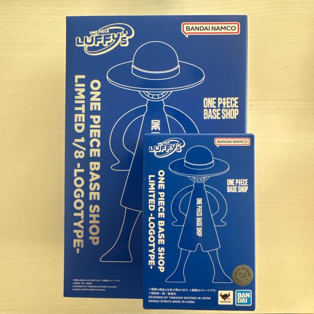ルフィズ ONE PIECE BASE SHOP LOGOTYPE 2種 1/8 LUFFY's ONE PIECE