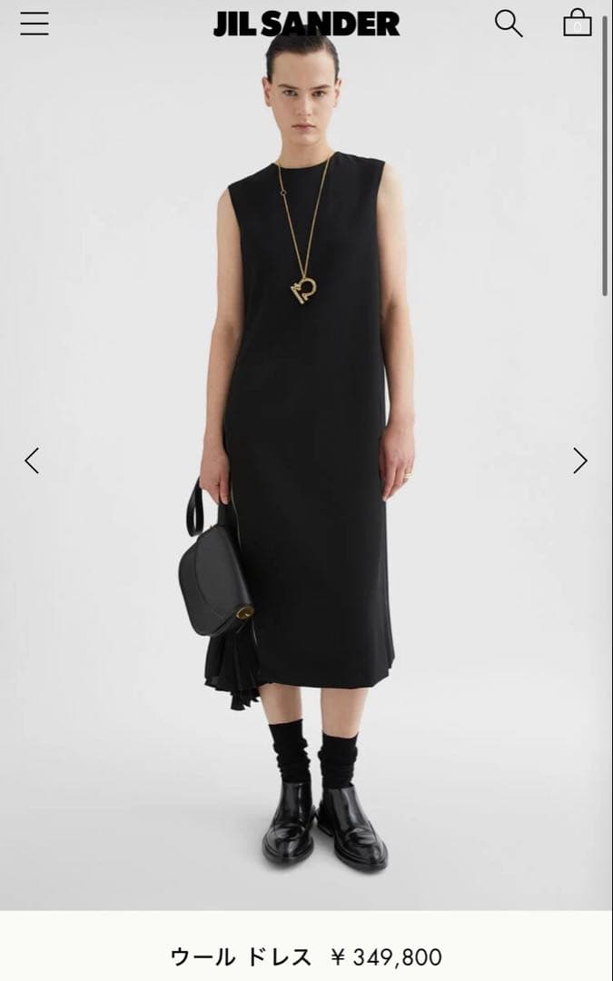 n*a様 JIL SANDER ジルサンダー SS25 ジップアップ プリーツ