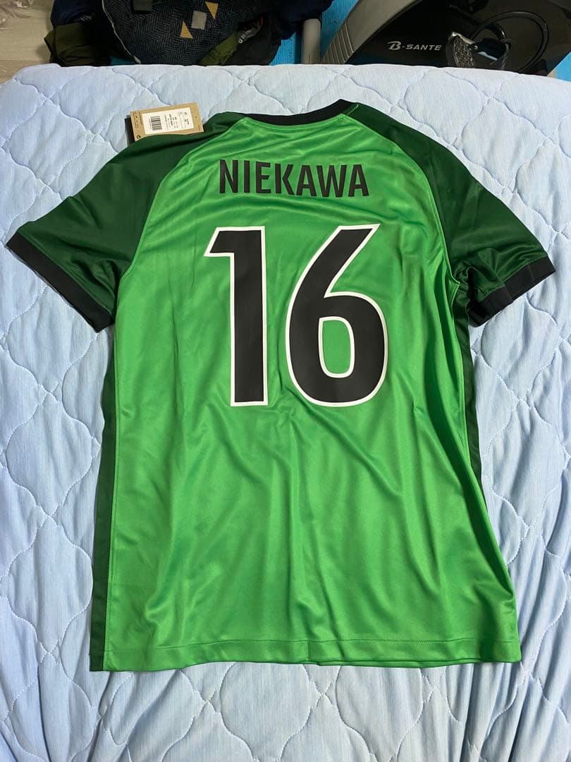 浦和レッズ　2023 acl 牲川　ユニフォーム　ナンバー　白縁　サイズ　XL