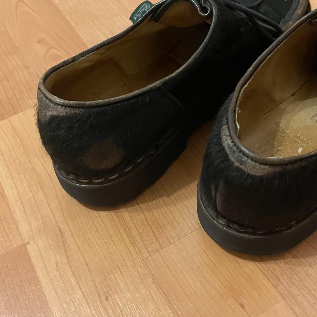 レア Paraboot パラブーツ pony オールポニー ブラック 39.5