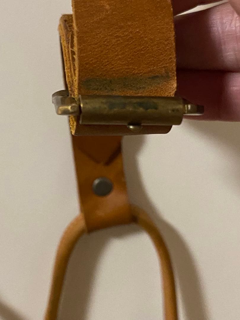 MOTOR☓TCB CHROMEXCEL LEATHER SUSPENDER