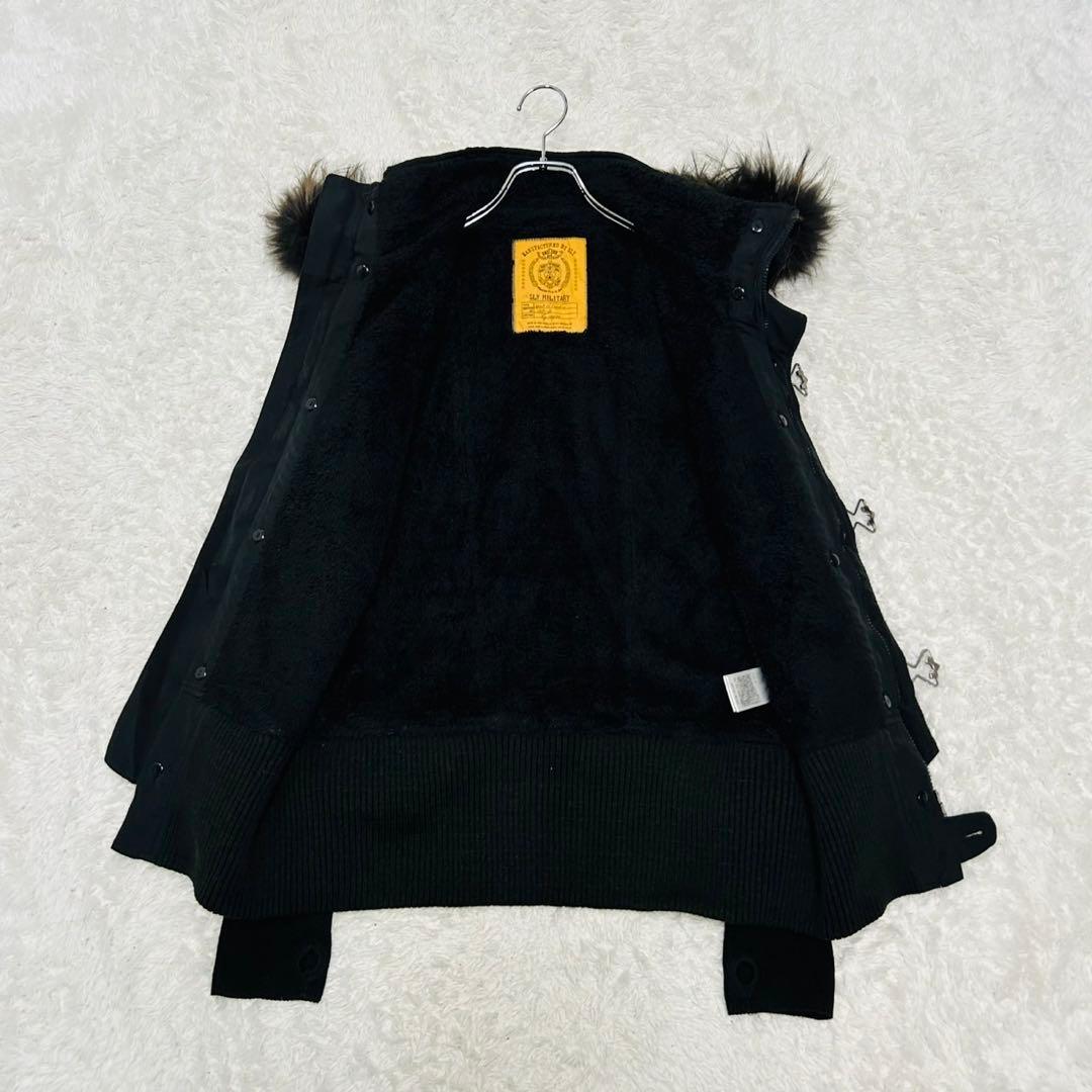 希少 y2k SLY スライ モッズコートミリタリー N3B 平成ギャル 黒