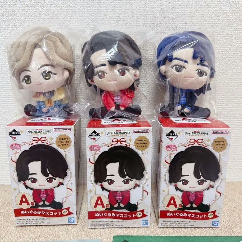 MrsGREENAPPLEローソン一番くじA賞コンプ、クリアファイル即購入可