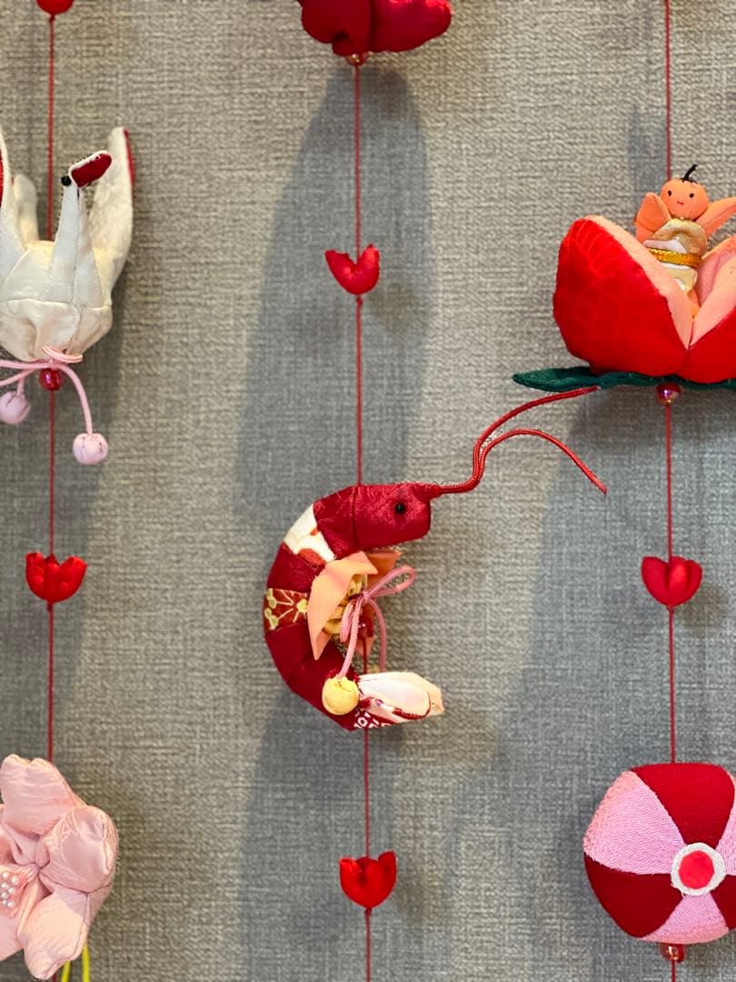 つるし雛　No.138 壁掛けタイプ　ひな祭り　桃の節句　初節句飾り