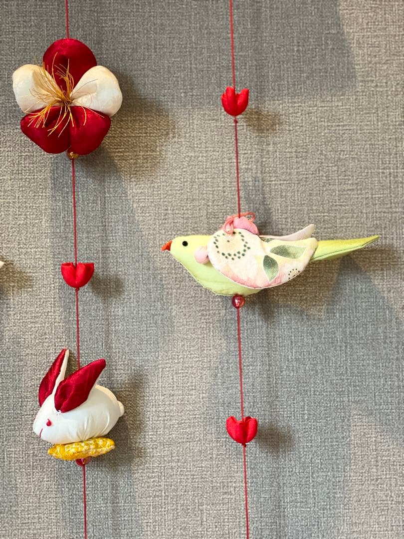 つるし雛　No.138 壁掛けタイプ　ひな祭り　桃の節句　初節句飾り