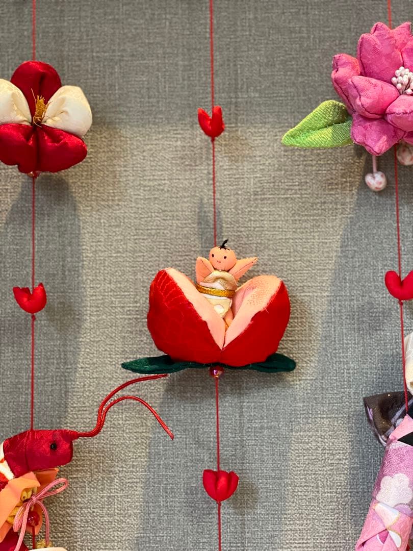 つるし雛　No.138 壁掛けタイプ　ひな祭り　桃の節句　初節句飾り