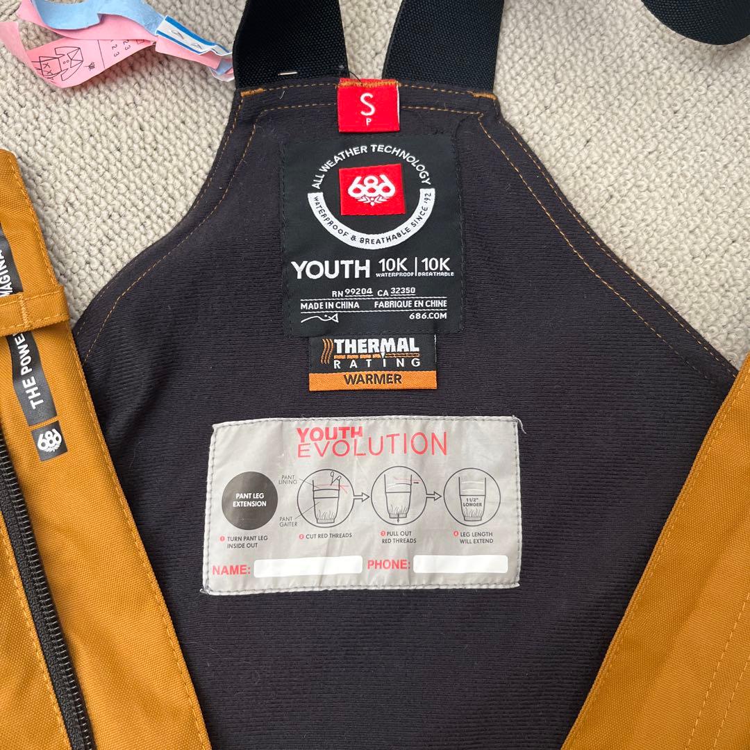 686YURTHスノーボードパンツ