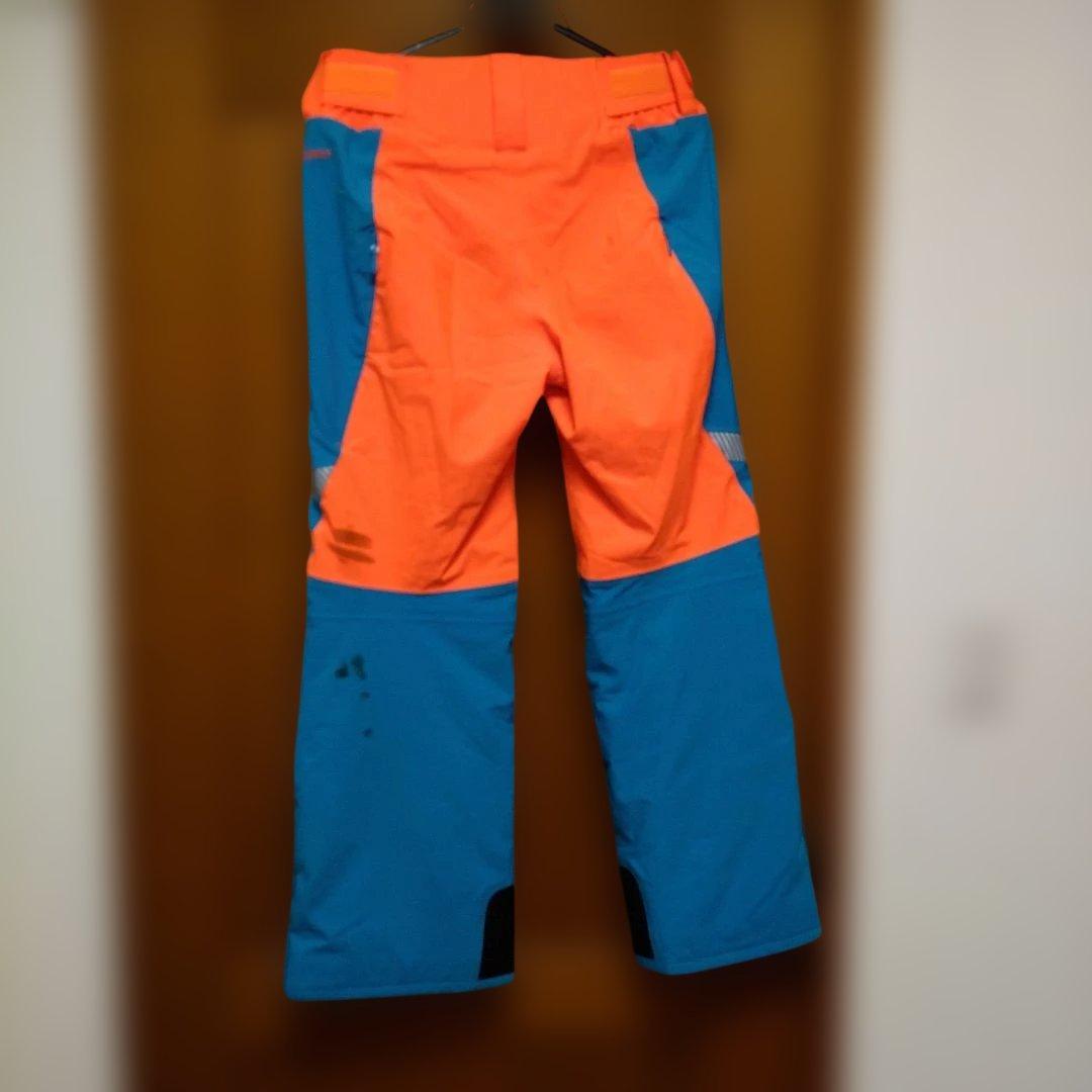 オンヨネ　ON-YO-NE スキーウェア オレンジ/ブルー（ヒスイ色）