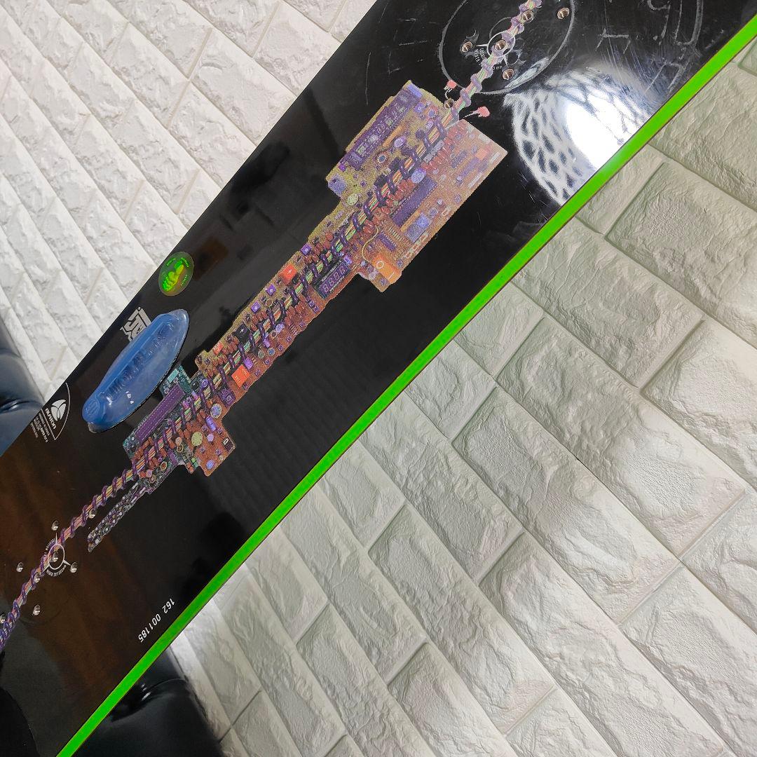バートン スノーボード板 BURTON 162cm カナダ製 限定色 johan