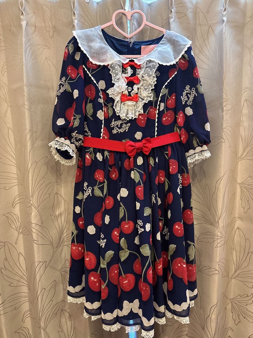 Angelic Pretty チェリー柄ワンピース