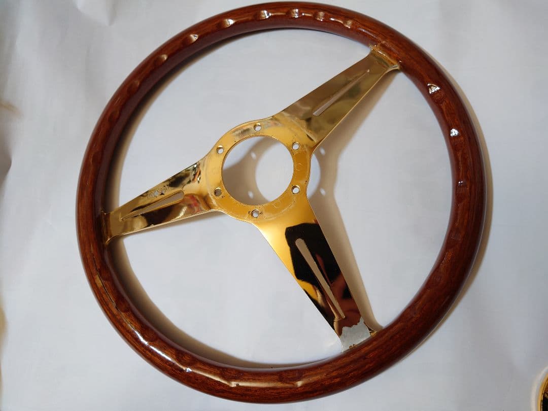 ナルディウッド　ゴールドステアリング　NARDI クラッシック　旧車　当時物