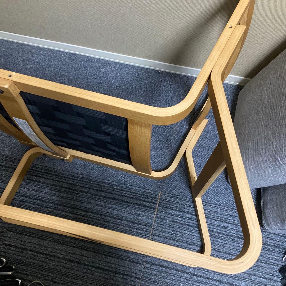 美品　無印　リビングでもダイニングでもつかえるソファチェア