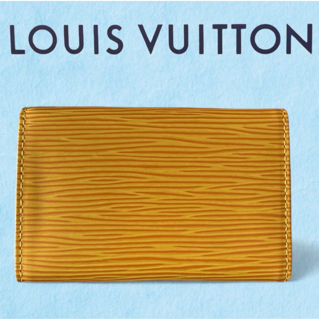 美品 ルイヴィトン エピ ミュルティクレ6 キーケース イエロー ユニセックス
