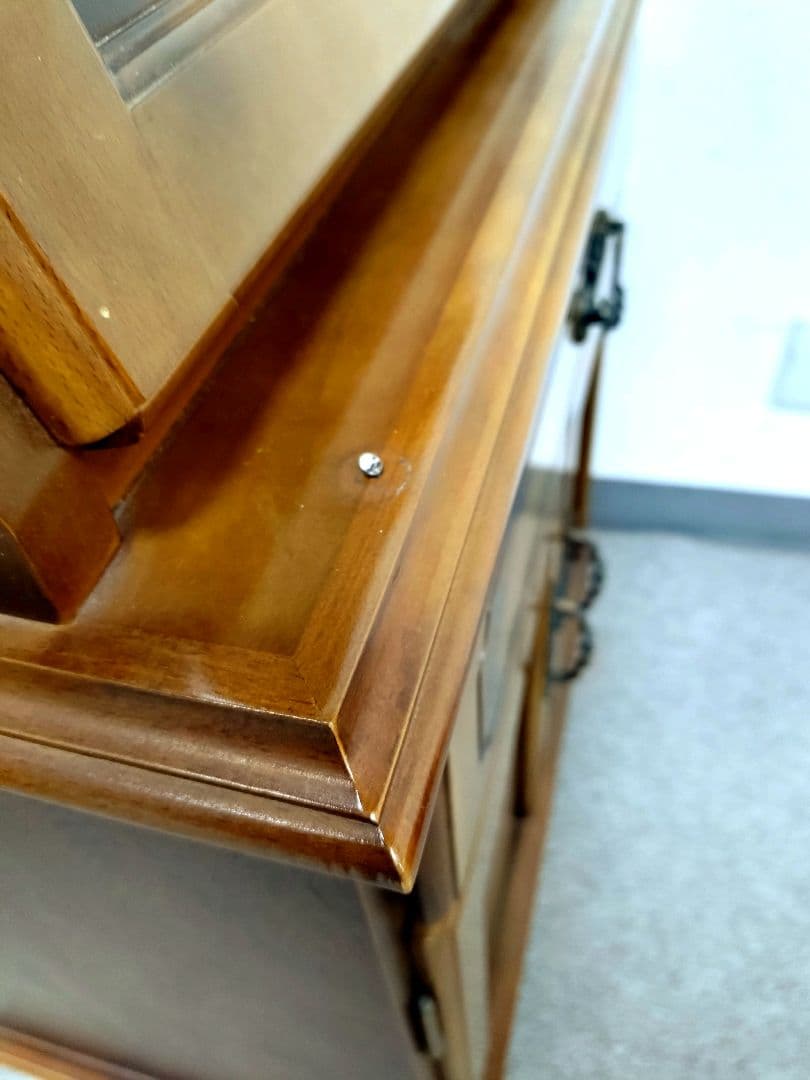 希少 カリモク コロニアル ライティングビューロー ライティングデスク