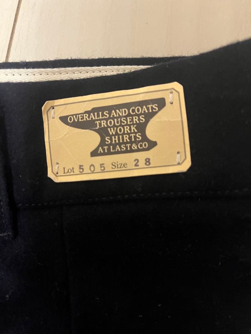 アットラスト　ウールトラウザー