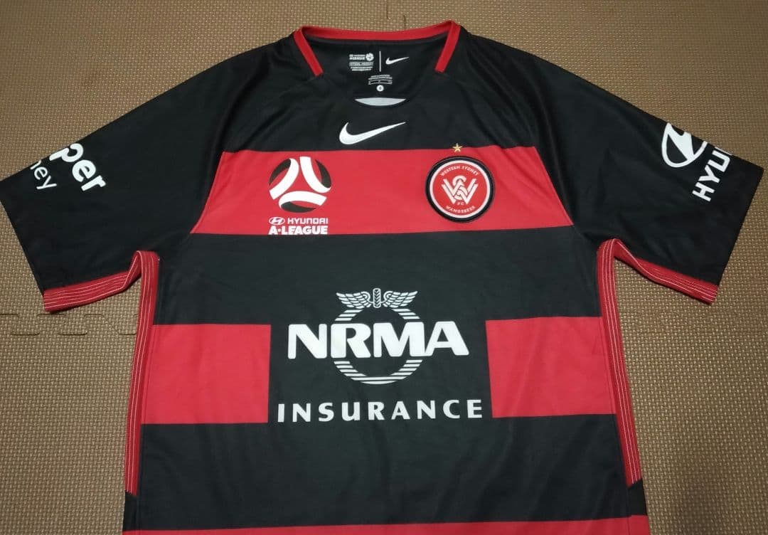 ナイキ オーストラリア ウェスタンシドニーワンダラーズ ゲームシャツ 国内正規