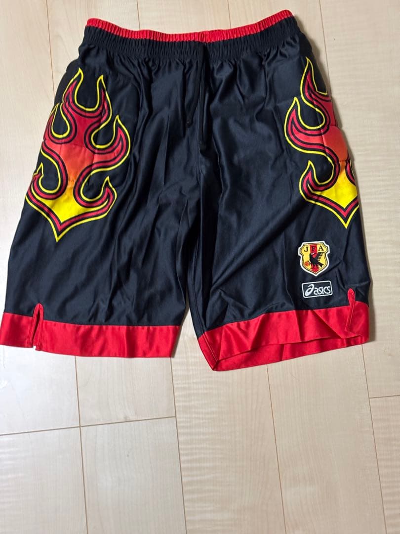 日本代表 サッカーウェア asics 炎 デザイン GK