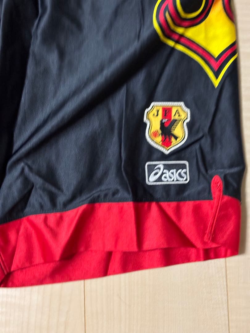 日本代表 サッカーウェア asics 炎 デザイン GK