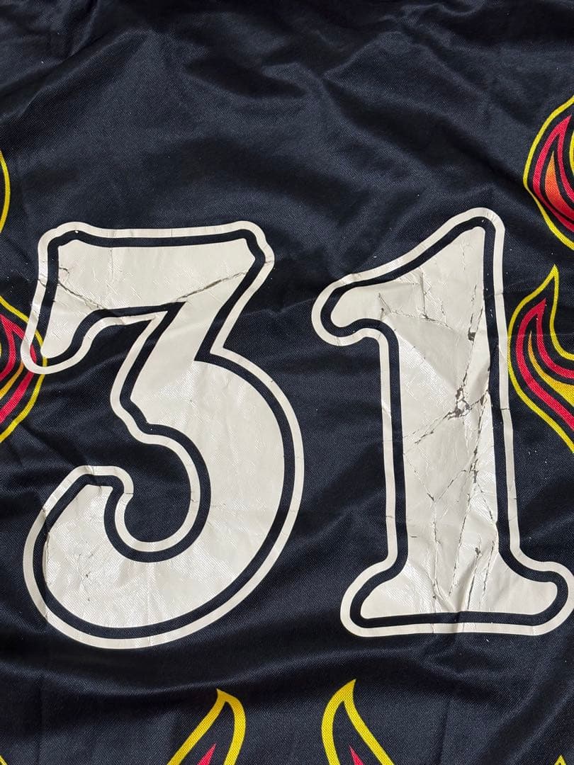 日本代表 サッカーウェア asics 炎 デザイン GK