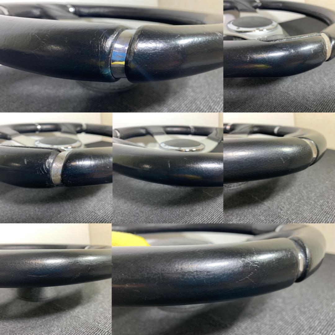 モモ ミレニアム M-15 ブラックレザー 希少 ホーンボタン・ネジ付