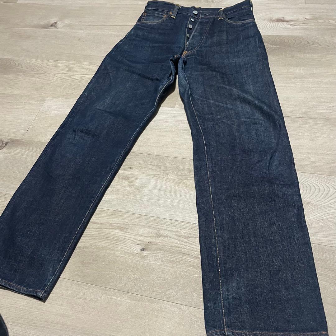 サイズ31 白カモメ 赤耳 裾上げなし 2001 NO2 エヴィス エビ