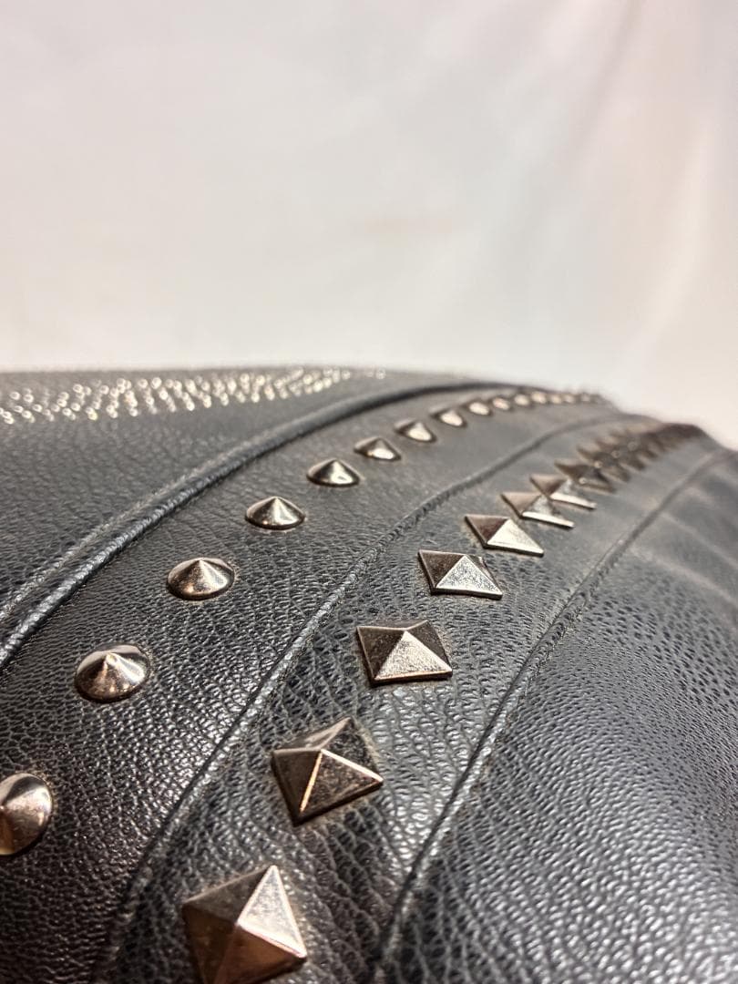 ▽KARE△ レザークッション スカル スタッズ カレ デザイナーズ レア